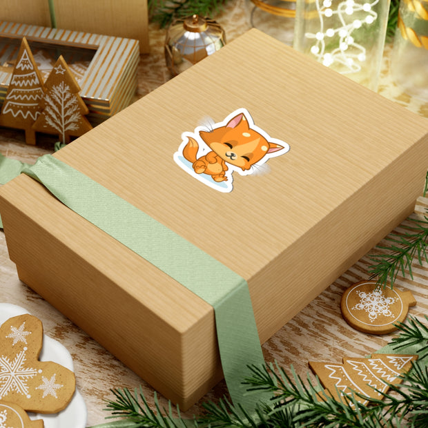 Adorable Cat Kiss-Cut Stickers | Cute Cat Decor, Laptop Stickers, Gifts for Cat Lovers, Fun Stationery, Pet-Themed Party Favors
