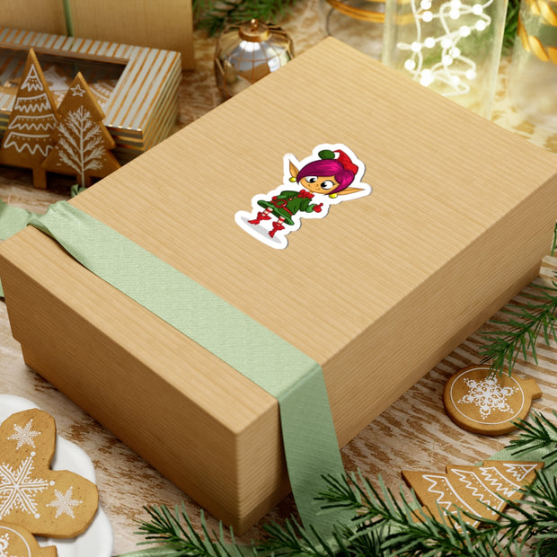 Christmas Elf Kiss-Cut Stickers