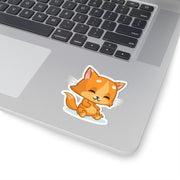 Adorable Cat Kiss-Cut Stickers | Cute Cat Decor, Laptop Stickers, Gifts for Cat Lovers, Fun Stationery, Pet-Themed Party Favors