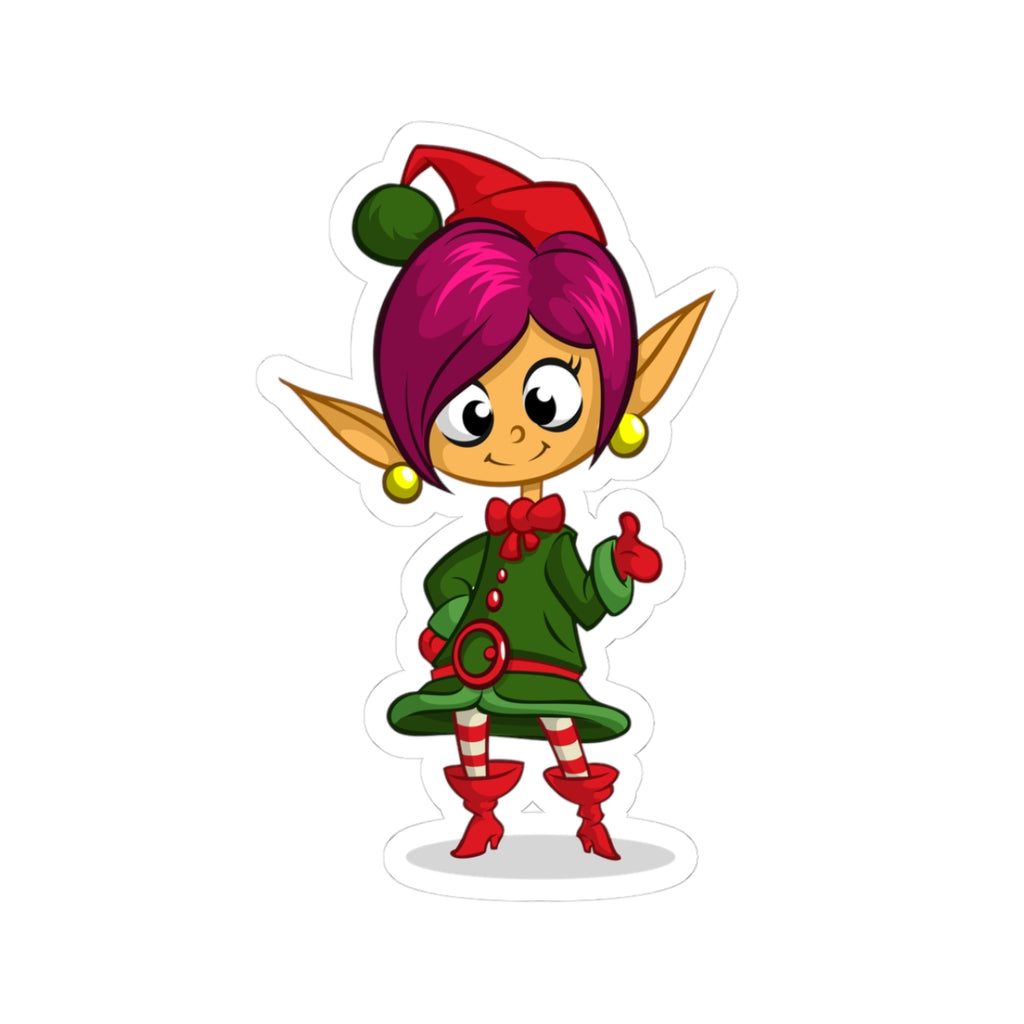 Christmas Elf Kiss-Cut Stickers