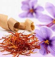 Black Violet and Saffron